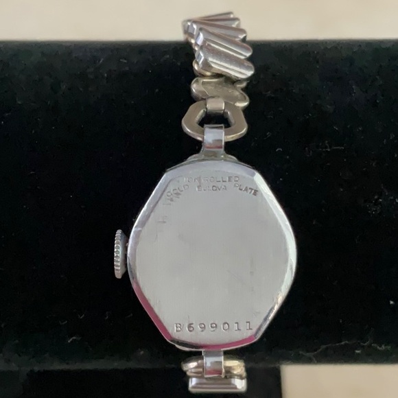 Bulova Watch 10K Gold La Petite Vintage Women Art Deco 1940s For Repair Or Parts main image 15